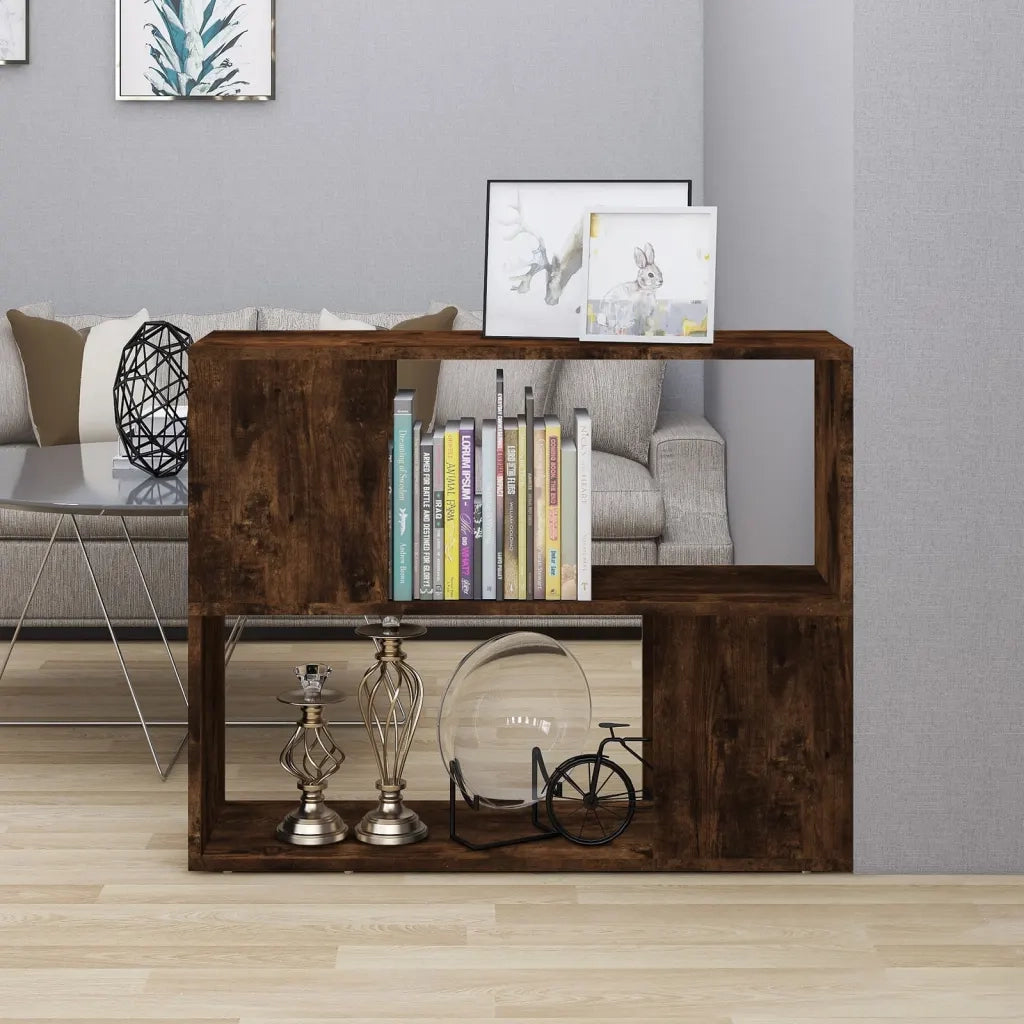 Libreria/Divisorio Rovere Fumo 80x24x63 cm cod mxl 33961
