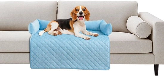 Letti per cani in plastica - 75x120cm - con fondo antiscivolo e design sostenibile - lavabile in macchina