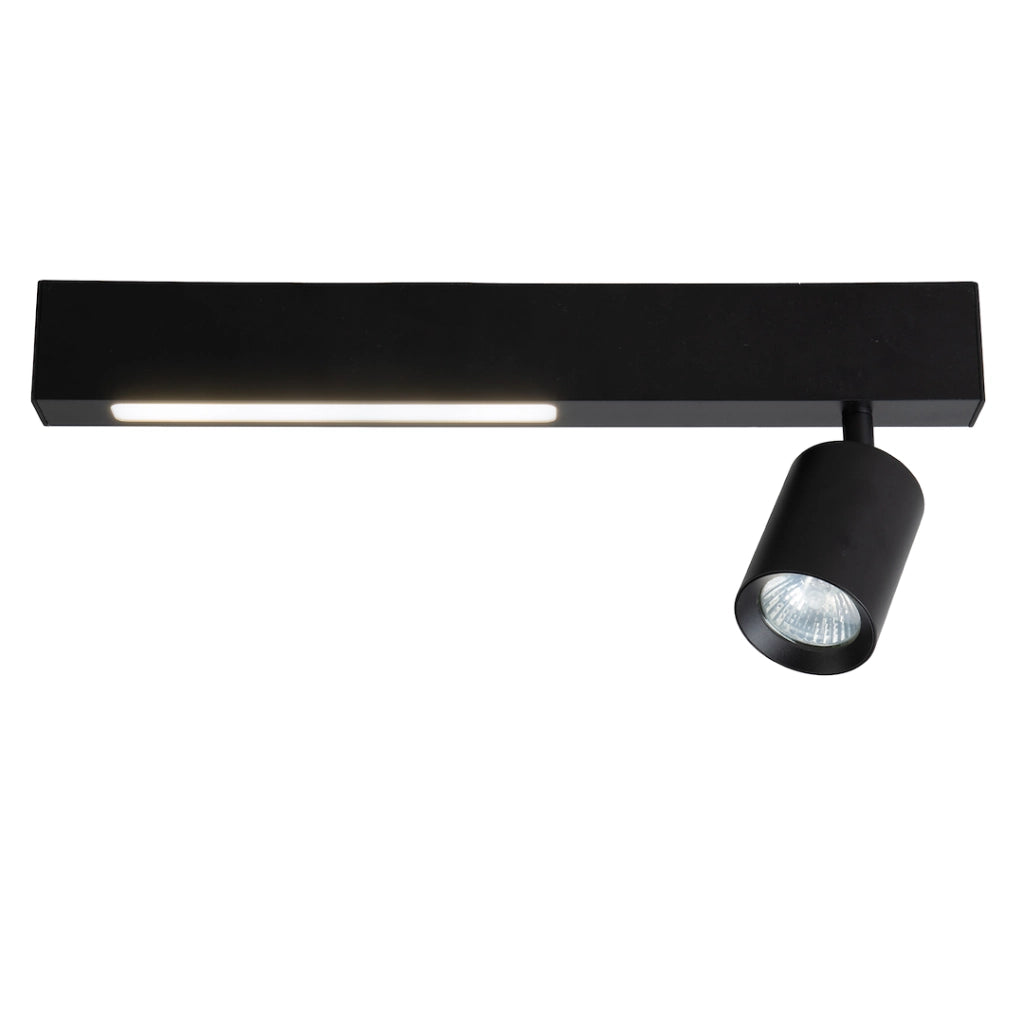Faretto plafoniera barra nera Magnet LED 5W CCT GU10