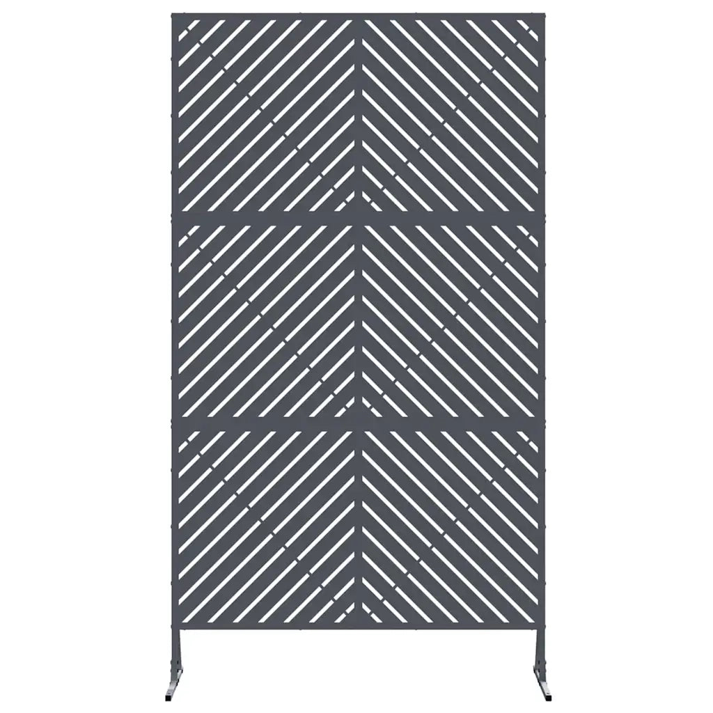 Schermo per Privacy Antracite 100 x 50 x 180 cm Acciaio CFW1500780