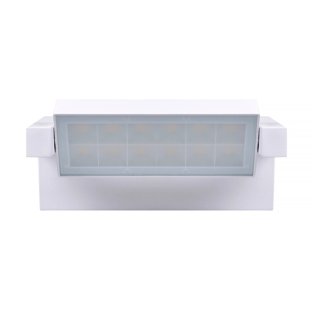APPLIQUE LED BIANCO 21W DA ESTERNO IP65 - ILLUMINAZIONE REGOLABILE CON CCT SWITCH 3000K - 4000K - 6500K