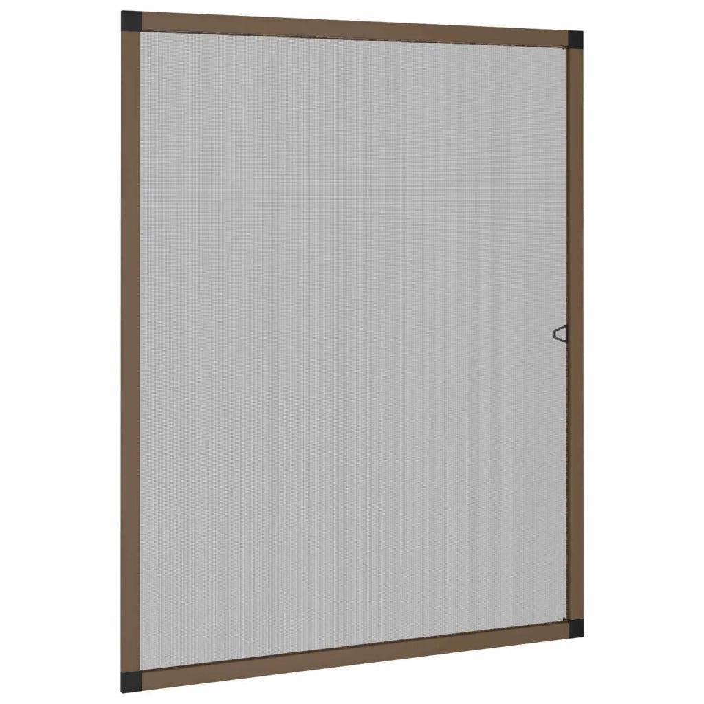 Zanzariera per finestre Marrone 120 x 140 cm CFW9070180