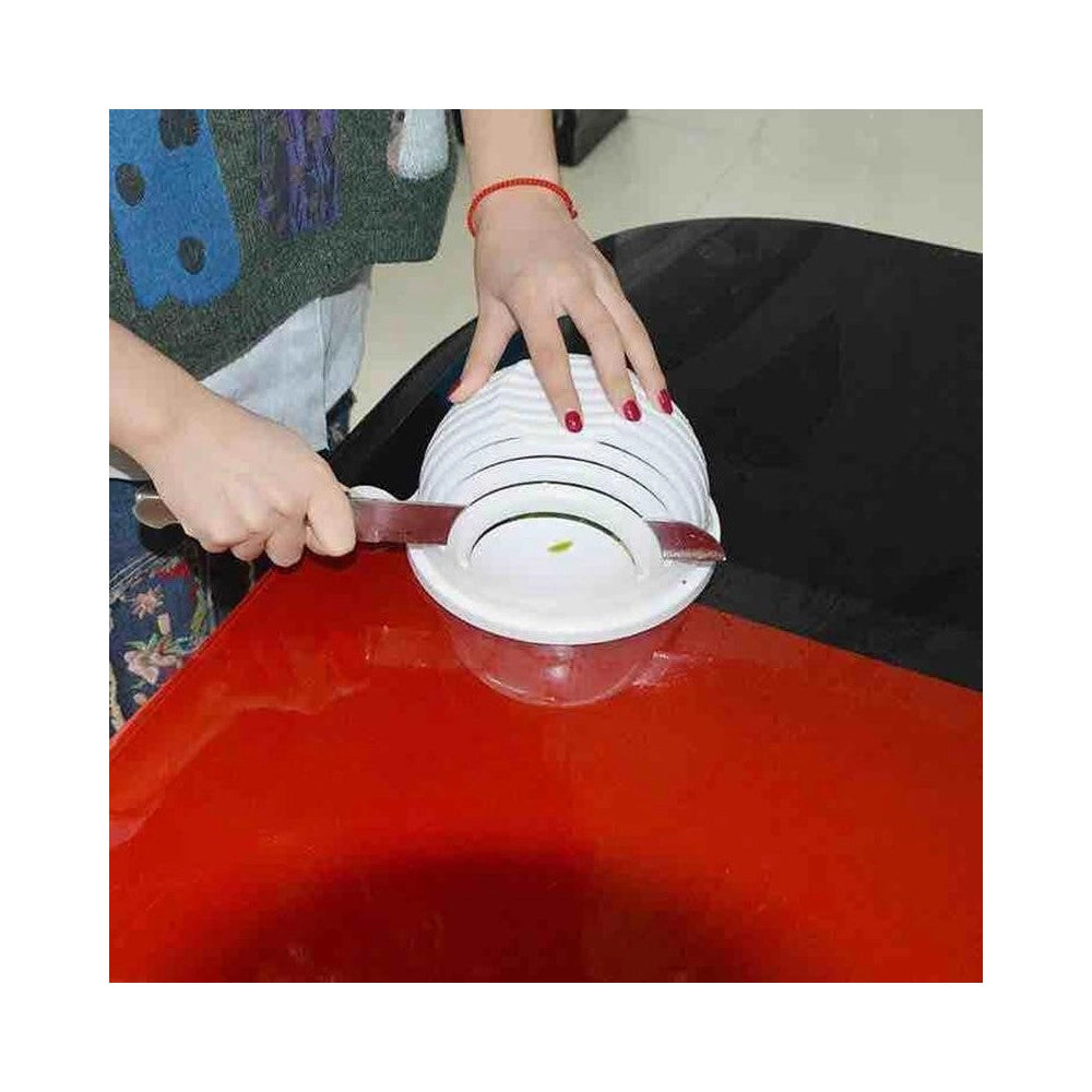 Trade Shop - Affettatutto Frutta Verdura Taglia Trita Sminuzza Affetta Insalata Frutta -