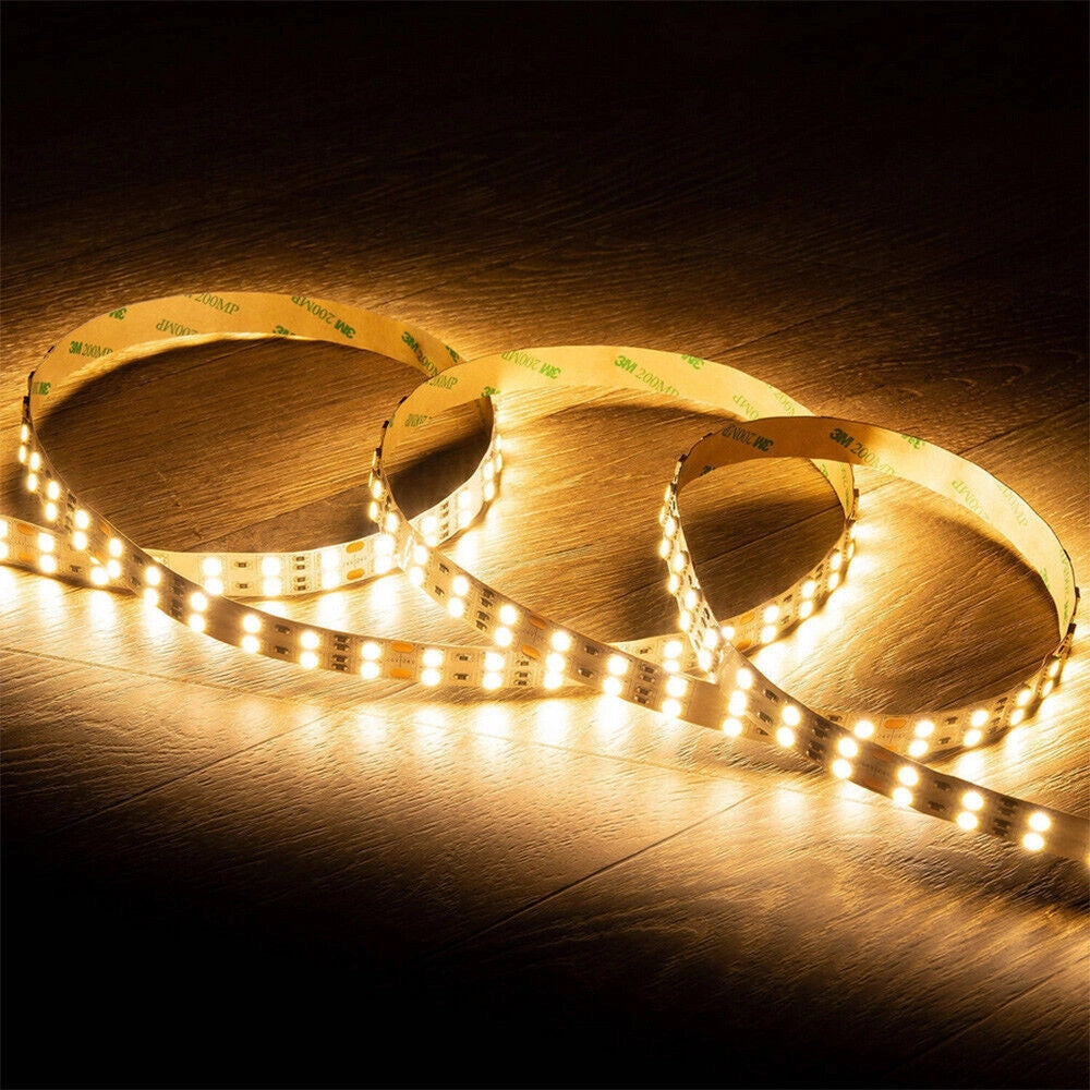 Trade Shop - Striscia Strip 2400 Led 2835 24v 10 Metri 160w Luce Fredda Calda Naturale 24v-240-10 -