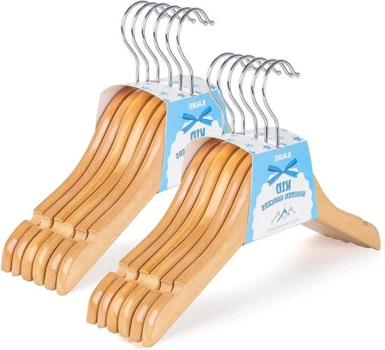 Set di 12 appoggi per bambini in legno massello con incastri antiscivolo