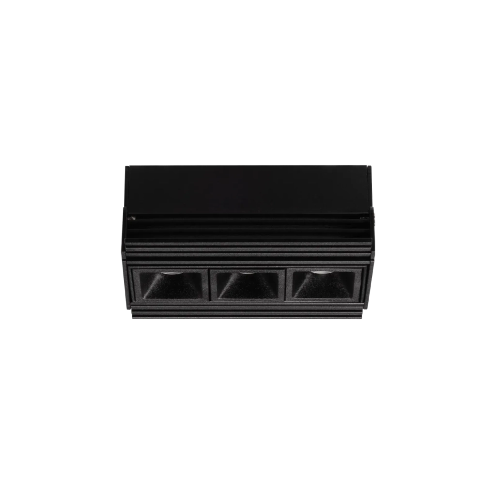 LIKA TRIMLESS INCASSO LED SMD OSRAM Alimentatore ONOFF incluso BIANCO E NERO 8 W 29° 500 lm 3000 K 3 LUCI