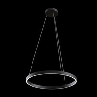 Lampada pendente Modern in Alluminio Rim Nero