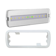 Alca power lampada d' emergenza da incasso/superficie 6500k 400lm se+sa ap49116