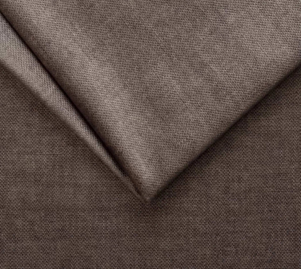 Poltroncina Treia, Poltrona Sfoderabile Made in Italy, 75x84x107h cm Marrone