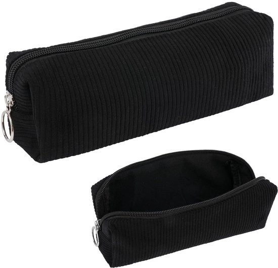 Etui a corduroy per ragazze, borsa per ragazze, borsa estetica per ragazze, borsa per donne, borsa per adulti per scuola, ufficio