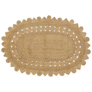 vidaXL Tappeto Beige 205 x 305 cm Juta