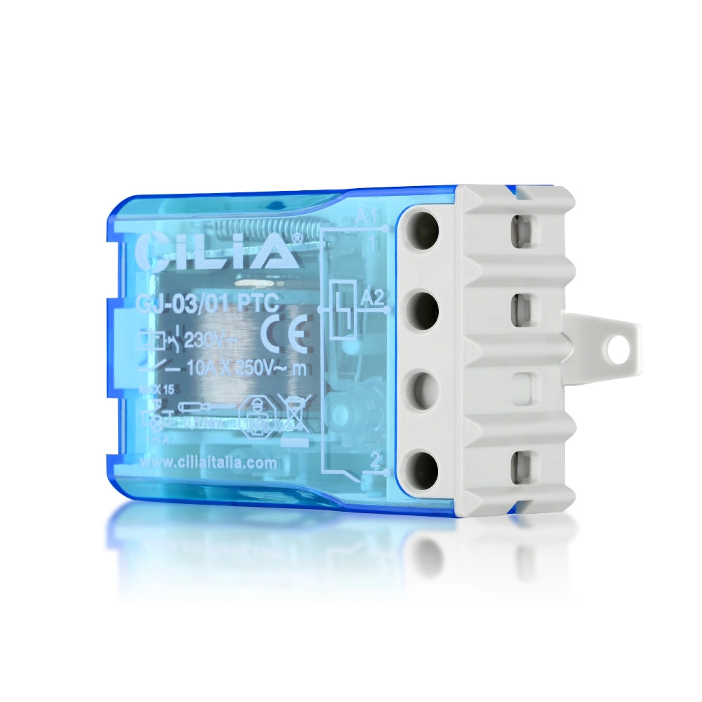 Rel¨¨ Interruttore Impulsi 230V 10A ¨C zephmum ¨C Bianco 1NO