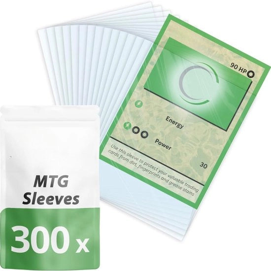 Sleeve per carte da gioco - Protezione delle carte da gioco - Custodie per carte da gioco - Carte da collezione - Carte da collezione - Conservazione delle carte da gioco - Accessori - TCG - Carte Pokémon - MTG
