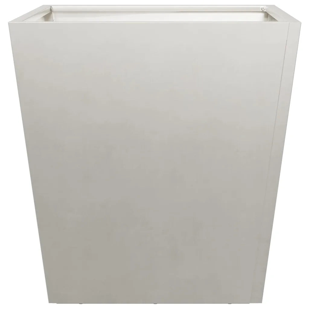 2 pz Fioriere | Cassetta per fiori | Vaso da Giardino 40x40x40 cm in Acciaio Inox