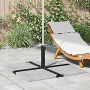 Base per ombrellone per palo da 25–50 mm Nero 42034491