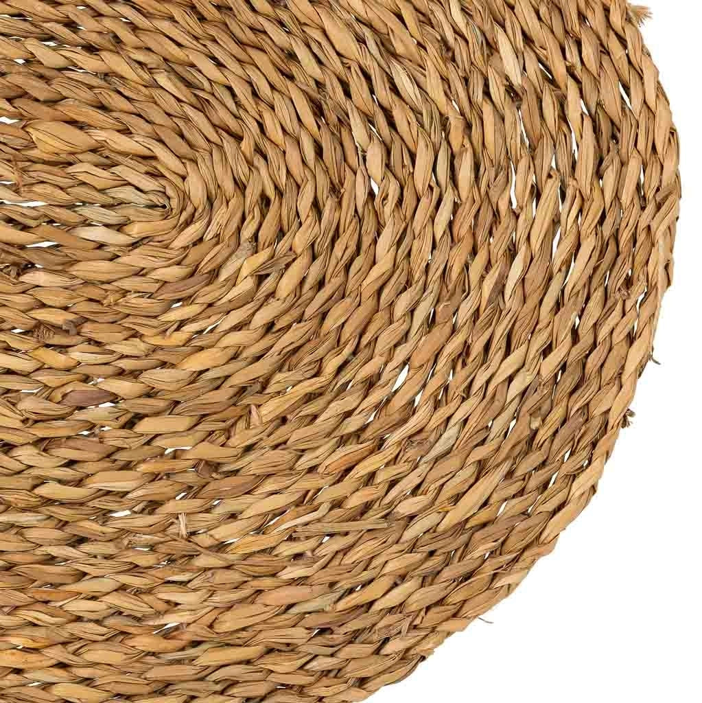 Zerbino in fibra marrone 60x40x1,2h cm