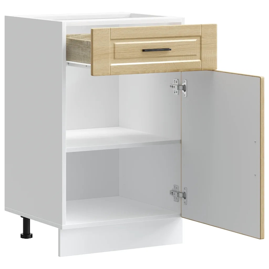 Base da Cucina Porto Rovere Sonoma in Legno Multistrato