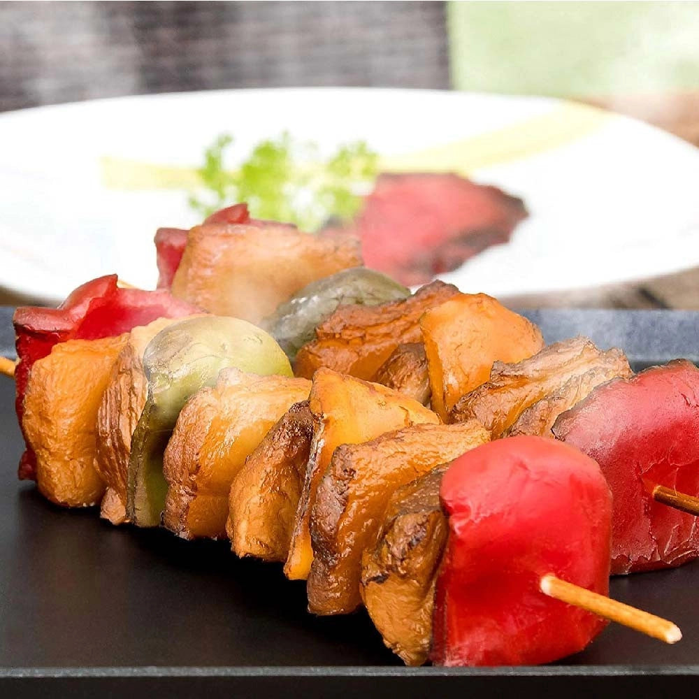 Trade Shop - Teppanyaki Xl Griglia Piastra Con Rivestimento Antiaderente Tavolo Riscaldante -