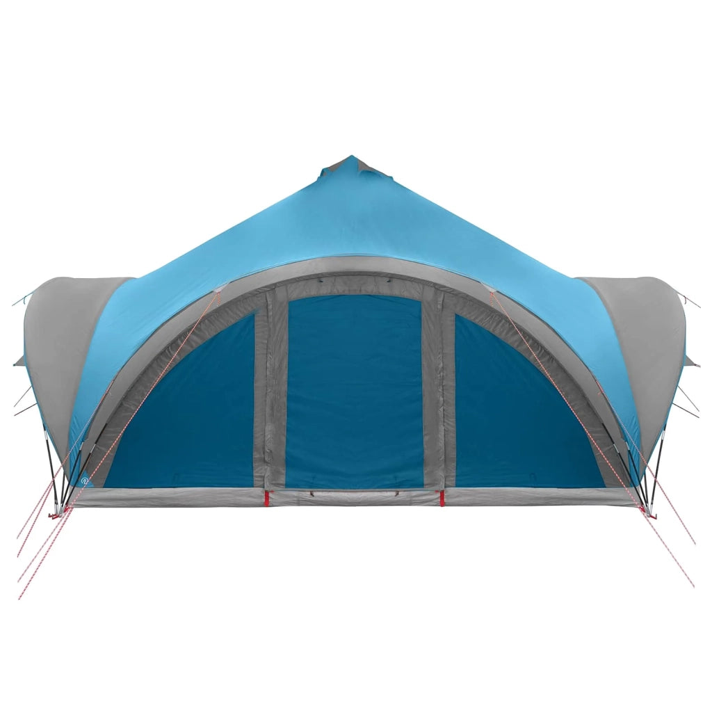 Tenda Tipi con tetto Blu 18 Persone Poliestere e Acciaio 42028620