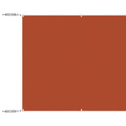 Paravento Verticale Terracotta 140x800 cm in Tessuto Oxford CFW1337654