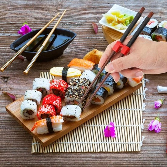Stecchi di Sushi Luxe – Bastoncini Riciclabili per una Esperienza di Sushi Perfetta.