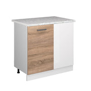 Vicco Armadio universale ad angolo Sonoma 86 cm con anta, con piano di lavoro