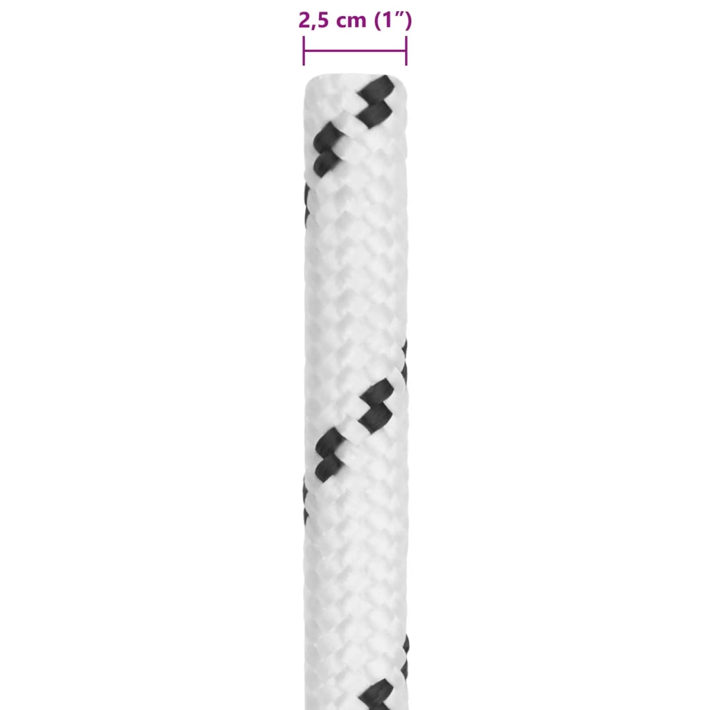 Corda da Barca Bianco 50 m Poliestere 42029711