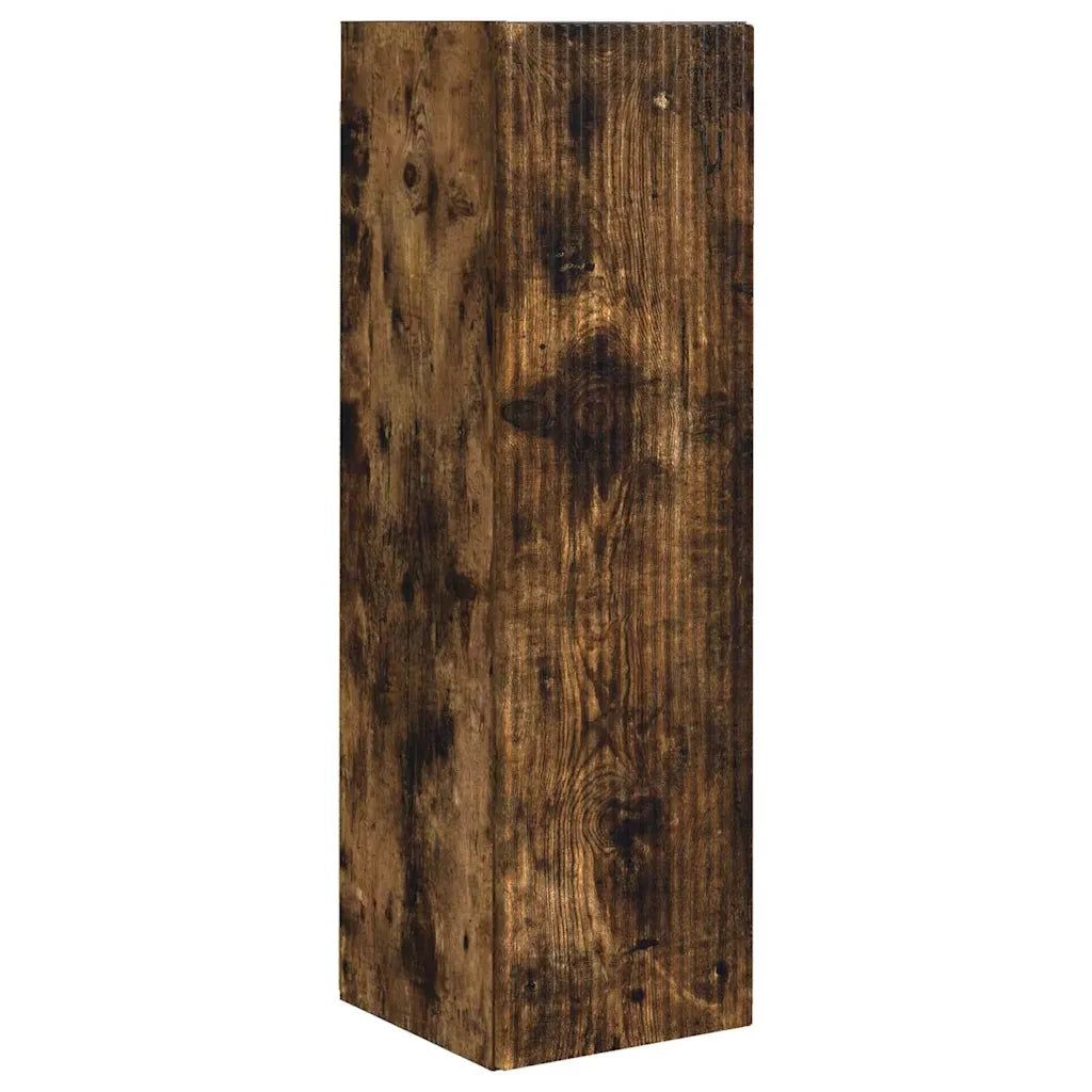 Mobile TV da parete-Mobile TV a Muro-Credenza TV Rovere fum¨¦ 30 x 31 x 100 cm