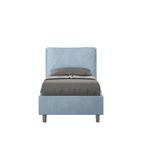 Letto Singolo 80x190 cm Senza Rete Antea Azzurro