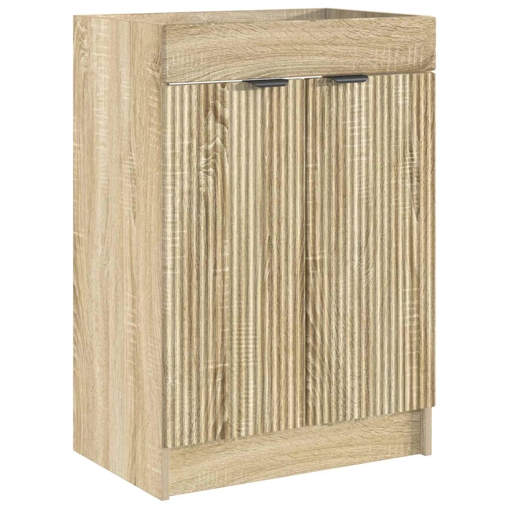 Mobiletto da bagno sotto il lavello Rovere Sonoma 890096