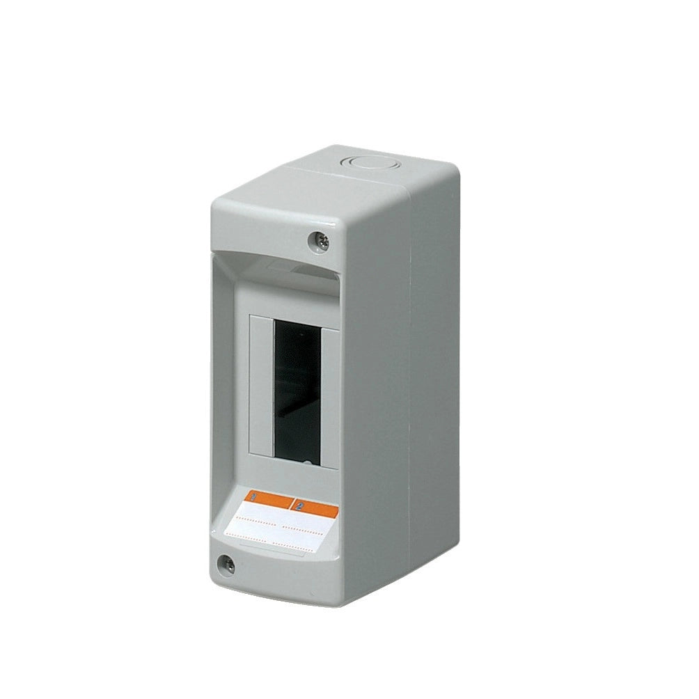 CENTRALINO PARETE IP40 2 MODULI 50X85XH130MM.