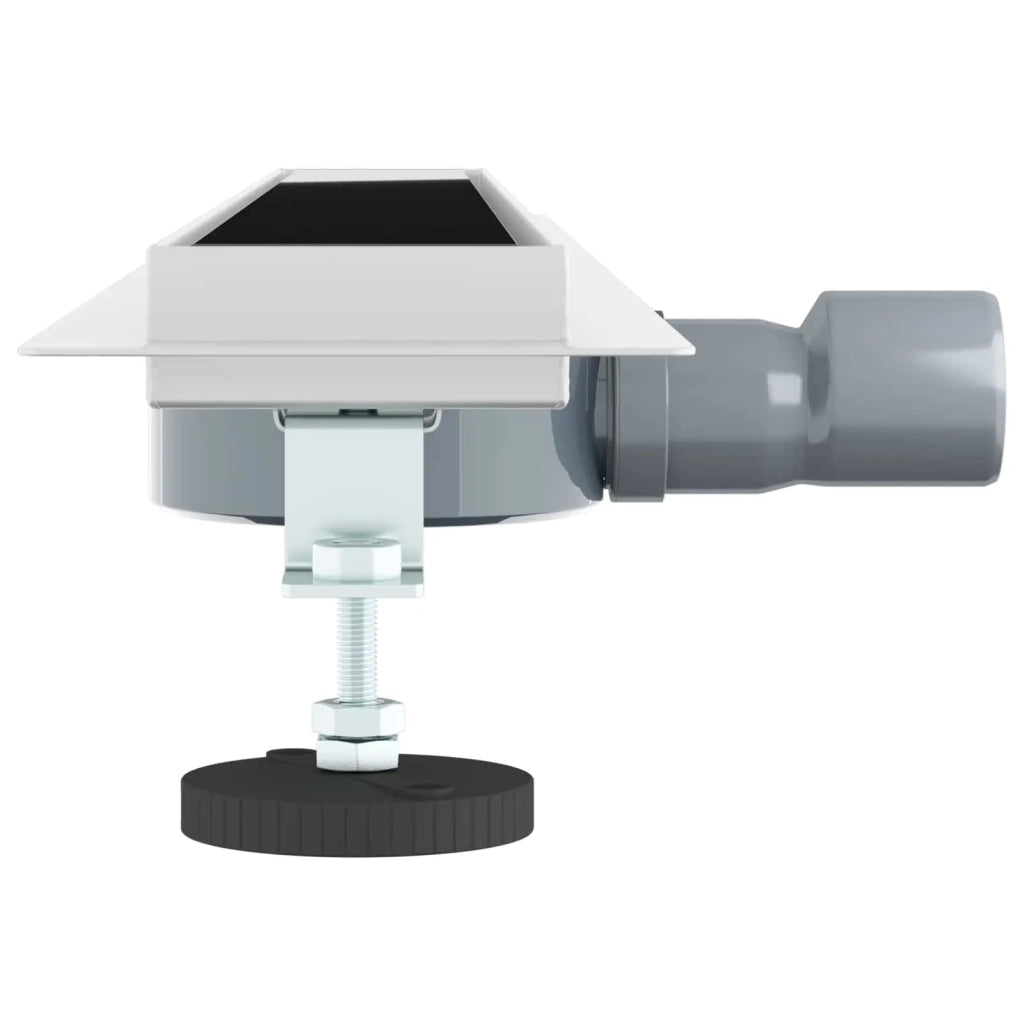 Scarico doccia con copertura in vetro e sifone a 360° 80 cm