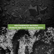 Copertura per rubinetto - Copertura per rubinetto esterna idrorepellente e duratura per protezione dal gelo in inverno - Copertura per rubinetto universale per esterni - 2 Pack copertura per rubinetto esterno