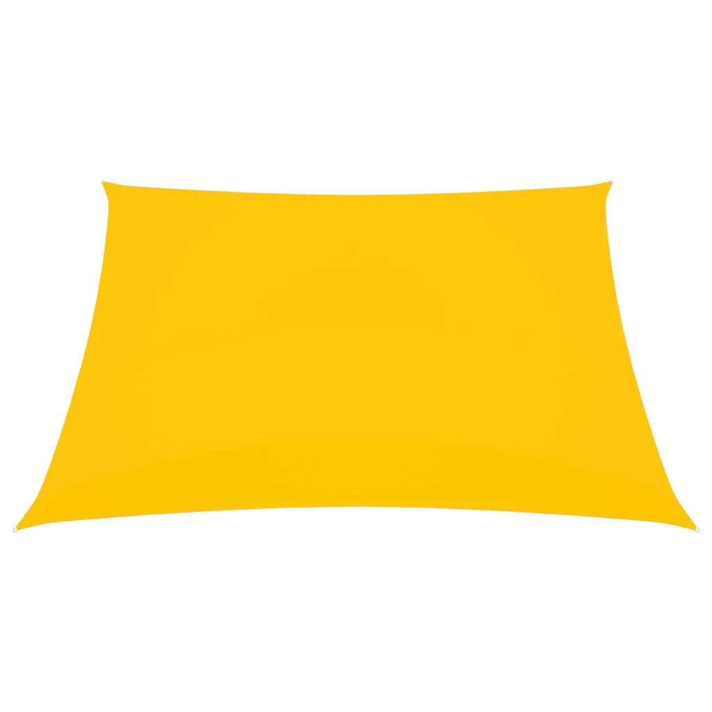 Vela ombreggiante/ombrellone quadrato in tessuto Oxford 3,6 x 3,6 m giallo 02_0009476