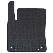 Tappetino per Auto 4 pz Nero Gomma CFW2204838