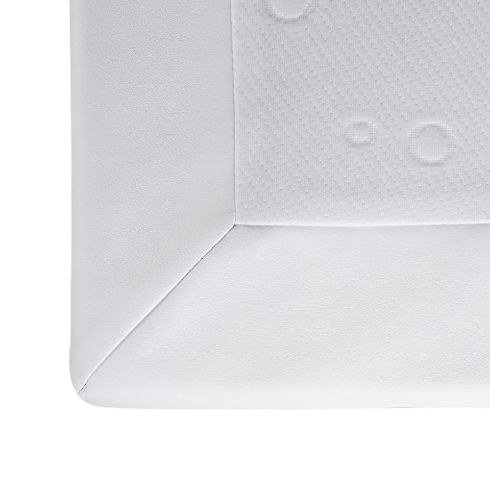 Letto continentale 160 x 200 cm Nero con materasso a molle insacchettate bianco moderno