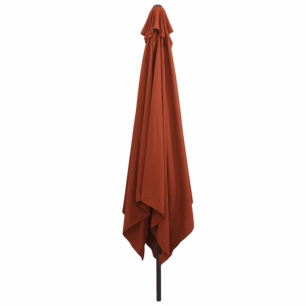 Ombrello da giardino Terracotta 295 x 295 x 245 cm 42003657