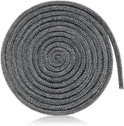 Tessuto di isolamento 8mm x 3m - Impermeabilizzazione con fibra di vetro - Corda di sostituzione - Impermeabilizzazione porta camino - Impermeabilizzazione camino - Materiale affidabile - Impermeabilizzazione camino a legna