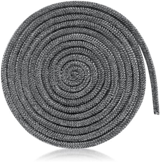 Tessuto di isolamento 8mm x 3m - Impermeabilizzazione con fibra di vetro - Corda di sostituzione - Impermeabilizzazione porta camino - Impermeabilizzazione camino - Materiale affidabile - Impermeabilizzazione camino a legna