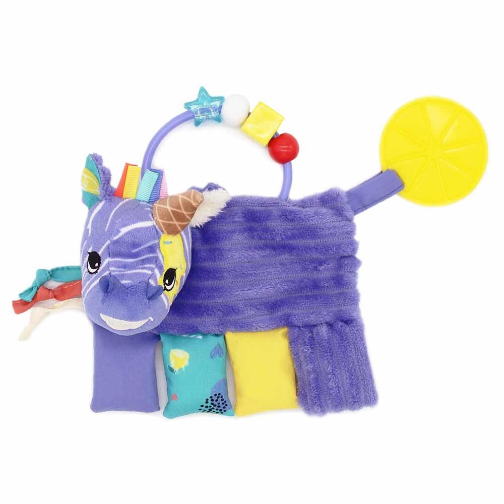 Les Deglingos - ACTIVITY RATTLE KIPROKOS THE ZEBRA