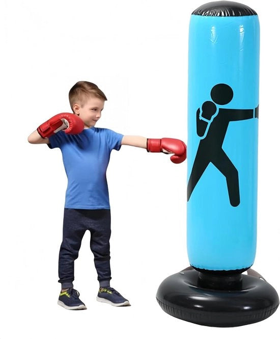 Sacca da pugilato in PVC gonfiabile da 160 cm per karate, taekwondo, boxe