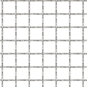 Recinzione in Rete Modulare in Acciaio Inox 100x85cm 11x11x2 mm 142287