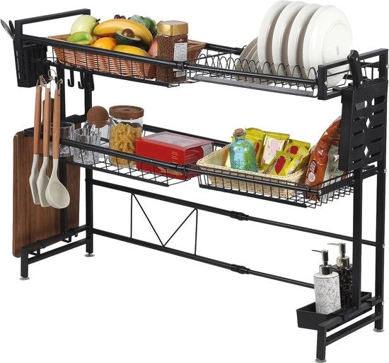 Aria di Risparmio per la Cucina - Design 2 Strati Regolabile Sopra il Lavello