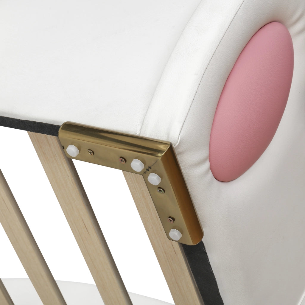 Letto per Bambini; Letto Singolo con Scivolo; Scala a 2 Gradini e Tasca; 90×200 cm; senza Materasso