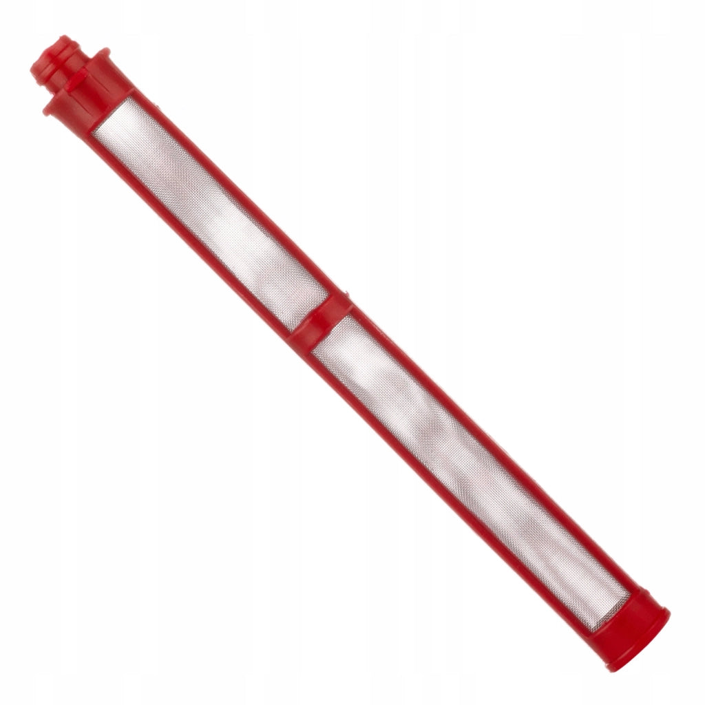Filtro Paletta 200 Mesh Rosso – Compatibile con Pistole Graco FTX XTR Contractor | Metallo e Plastica, 110mm x 9mm