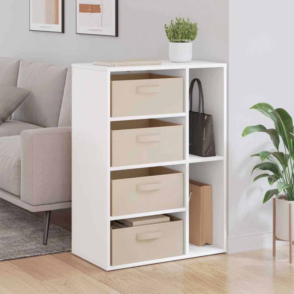 Credenza con cassetto Bianco 60 x 33,5 x 84 cm
