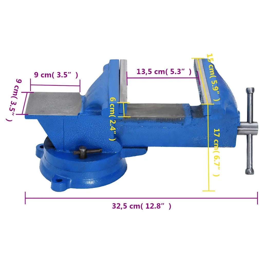 Morsa da Banco Blu 150 mm in Ghisa CFW6571877