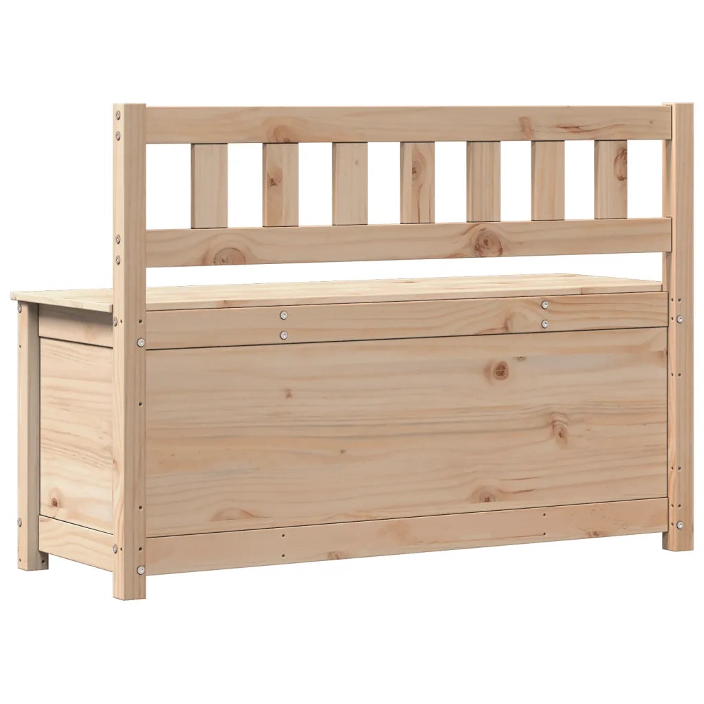 Panca 110x41x76,5 cm in Legno Massello di Pino CFW1374962