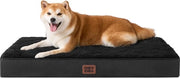 Letto per cani ortopedico con guaina rimovibile e lavabile - 89 x 58 x 9 cm - nero