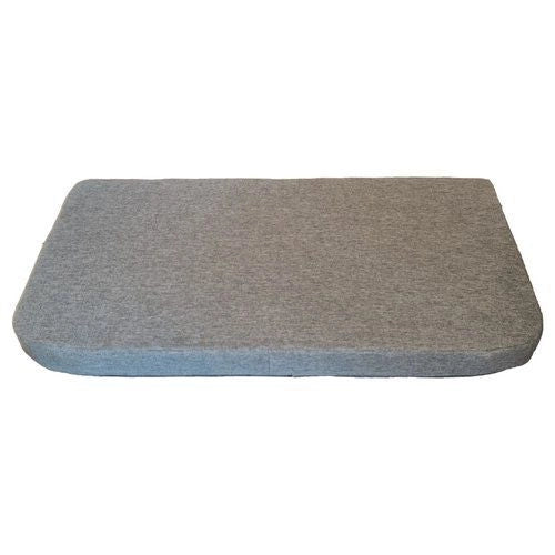 Olibo' 0912999-B Net bench Cuscino divano sfoderabile in misto cotone per 2 posti a sedere colore Grigio chiaro